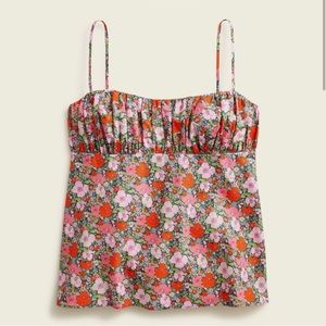 Floral J. Crew x Liberty Woven Cami